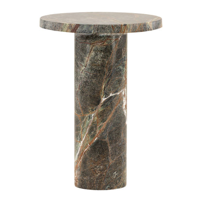 Green Marble Table 16 in Wide