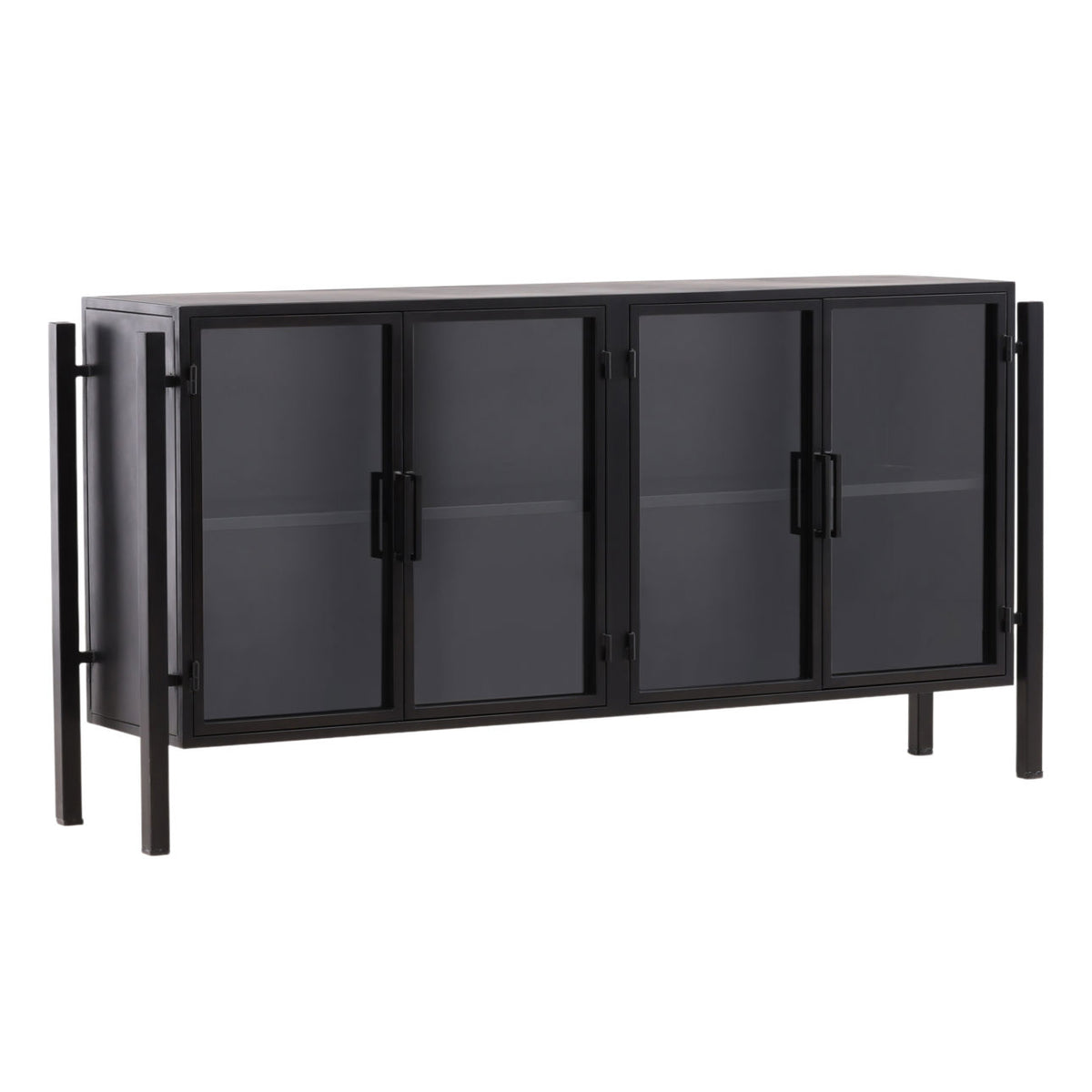 Heritage Iron and Glass Cabinet