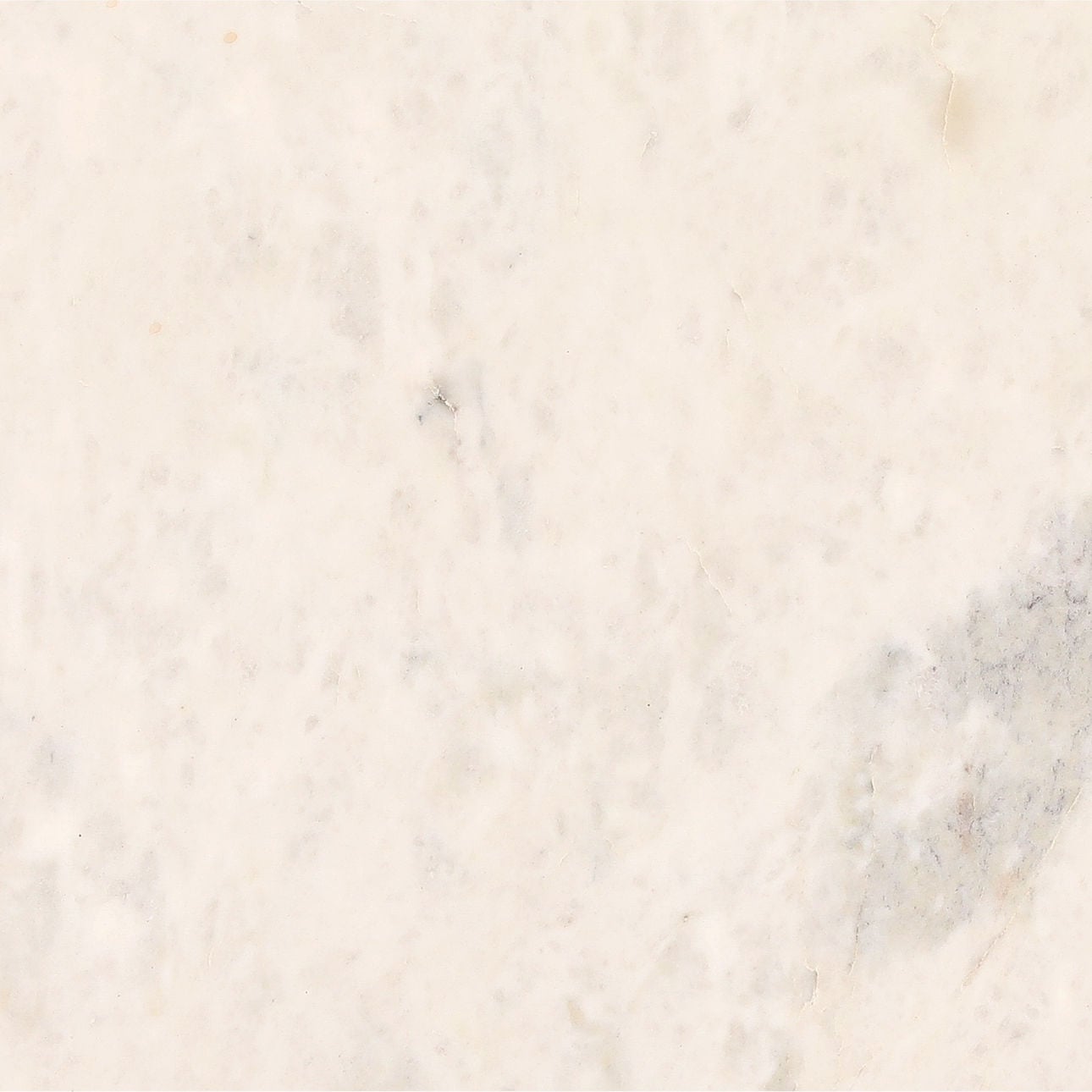 White and Antique Brass Marble and Iron Table 20 in Wide