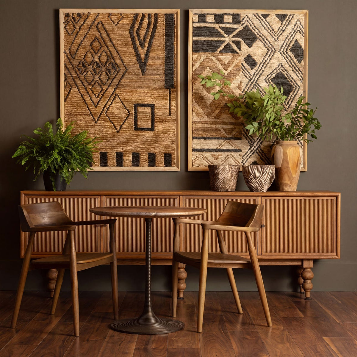 Elevated Bidasar Marble and Iron Home Accent