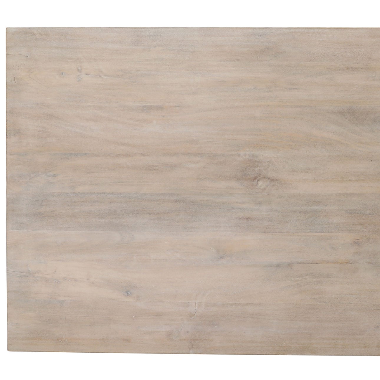 Whitewash Mango Wood Table 87 in Wide