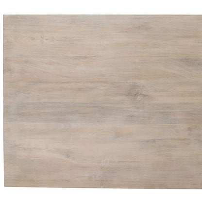 Whitewash Mango Wood Table 87 in Wide