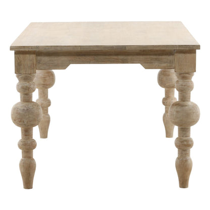 Whitewash Mango Wood Table 87 in Wide