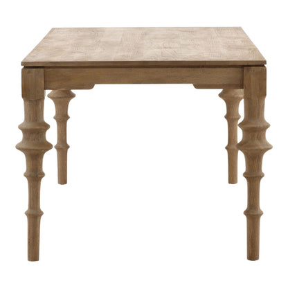 Natural Mango Wood Table 78 in Wide