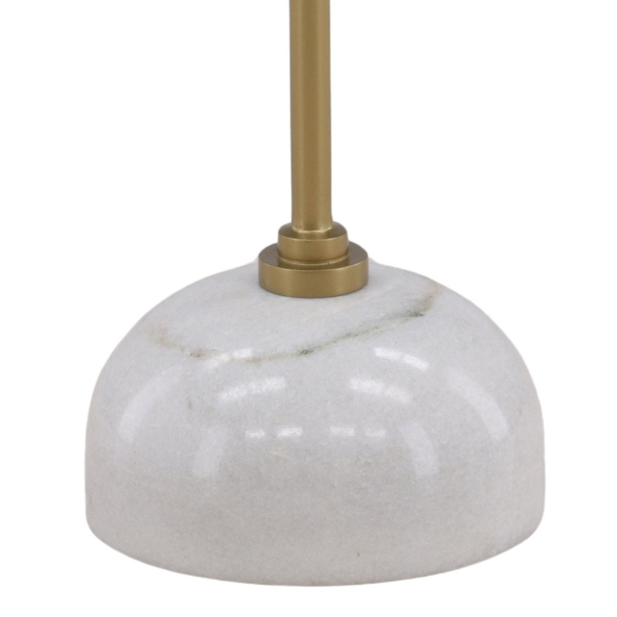 Refined Tendu Marble, Rajnagar Marble and Iron Side Table