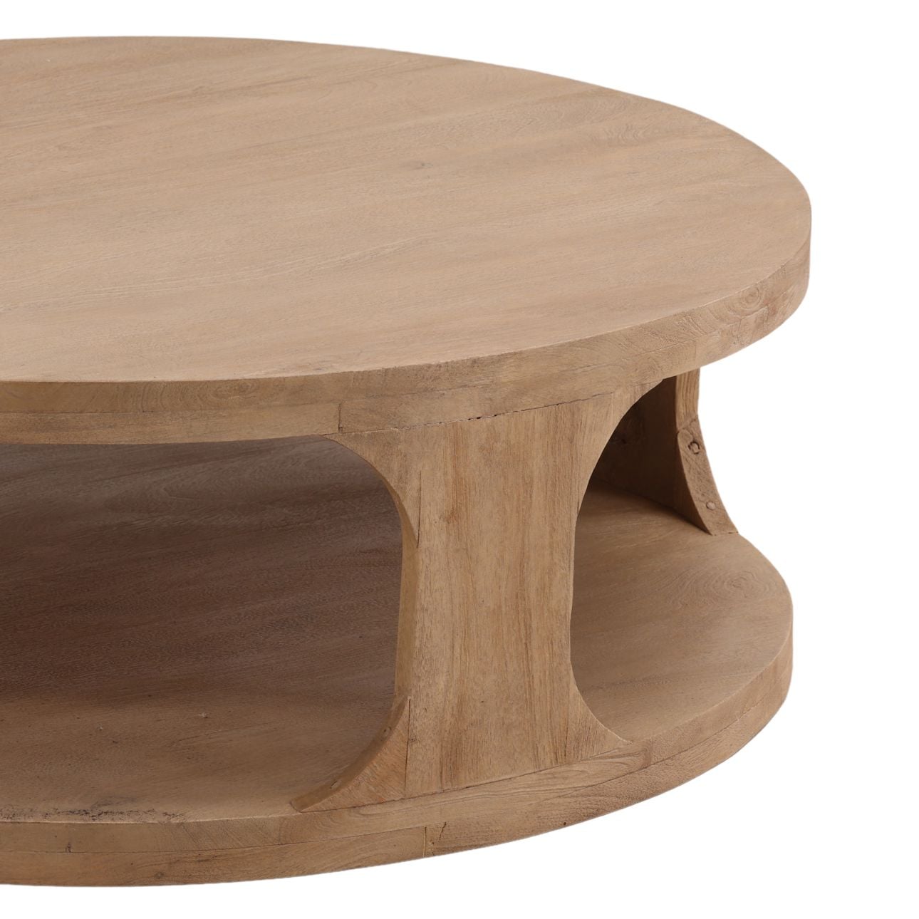 Natural Mango Wood Table 48 in Wide