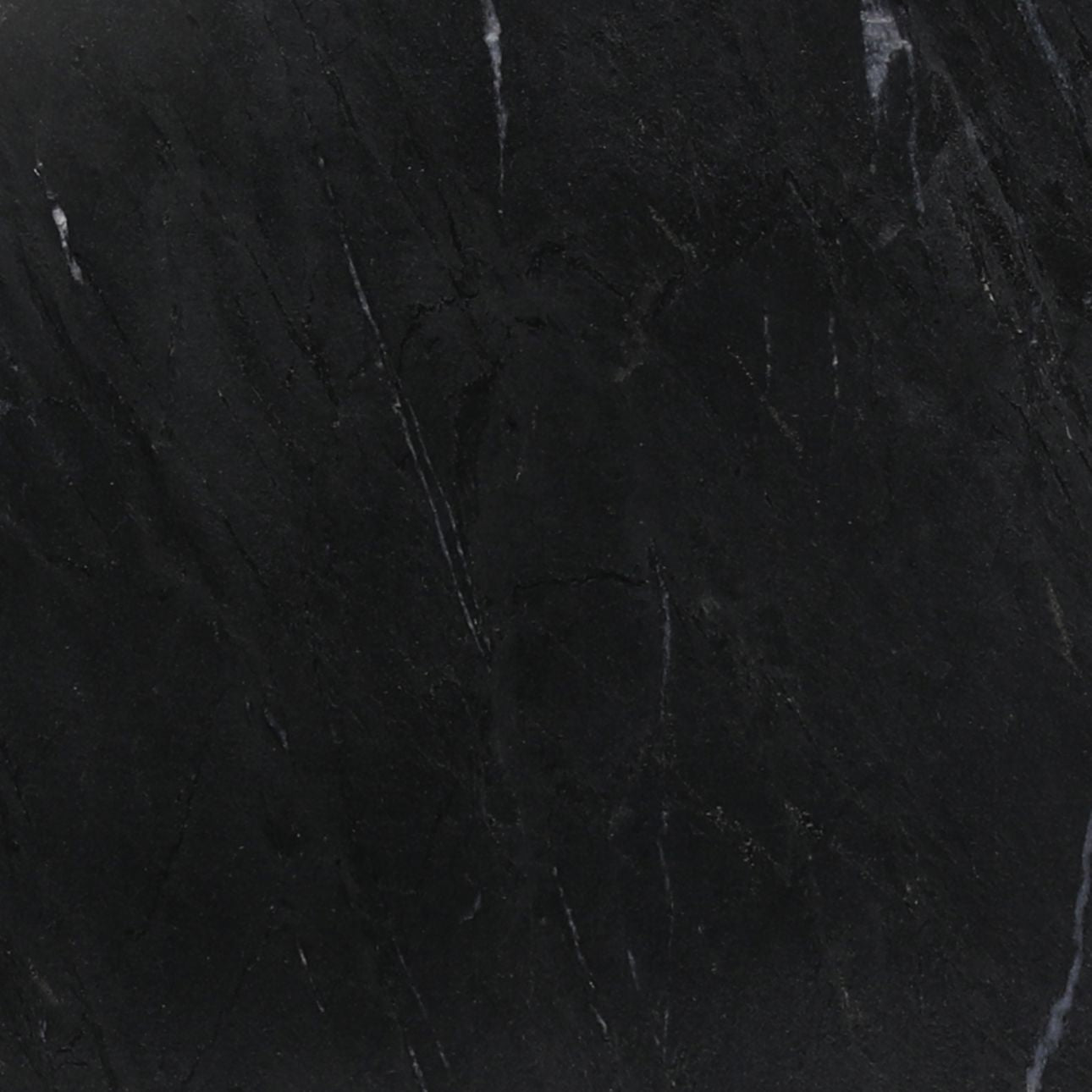 Black and Cream Marble Table 20 in Wide