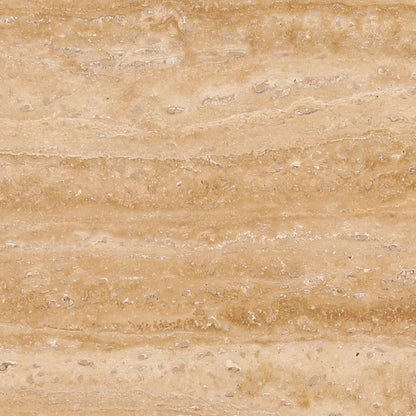 Natural Travertine and Cane Table 20 in Wide