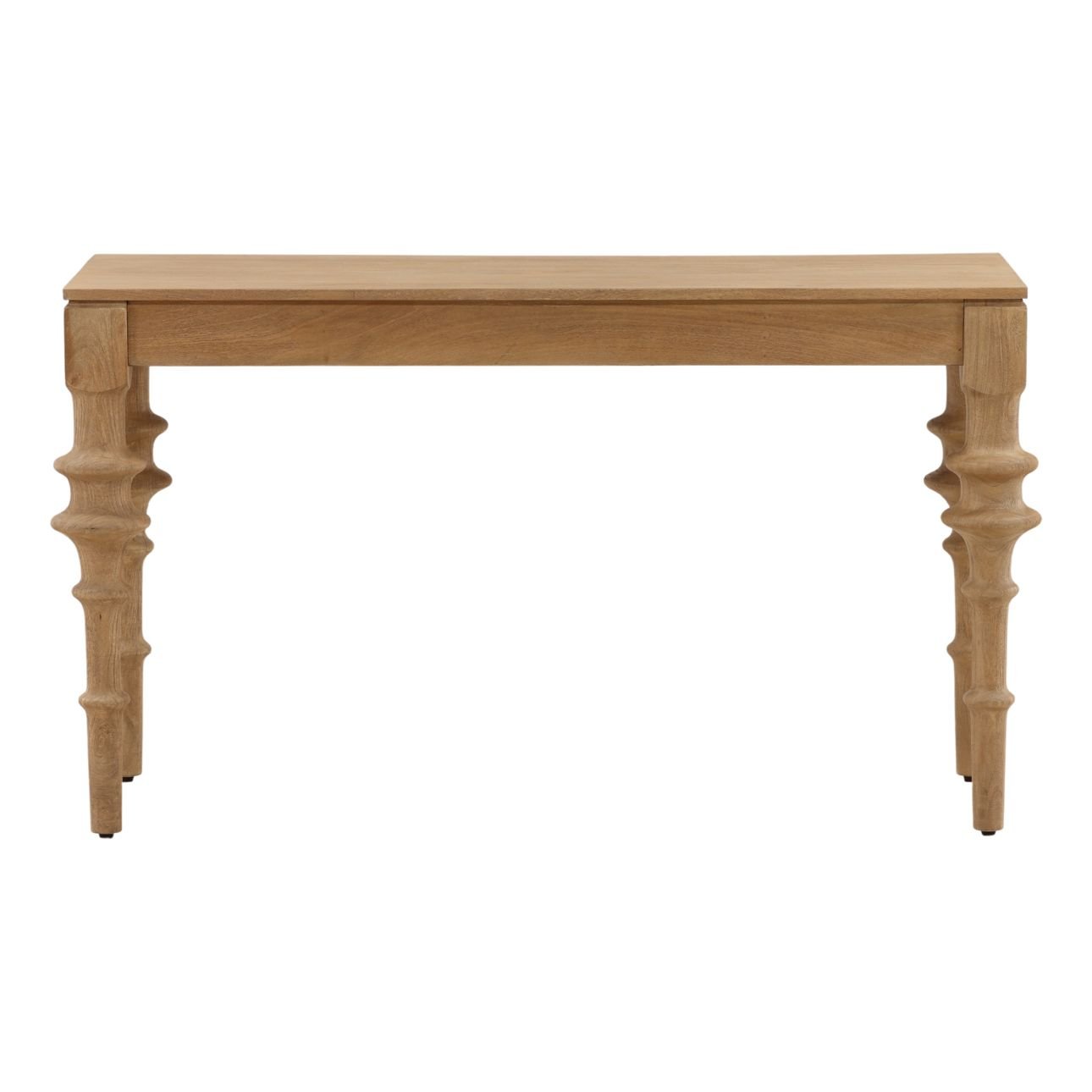 Natural Mango Wood Desk 54 in Wide
