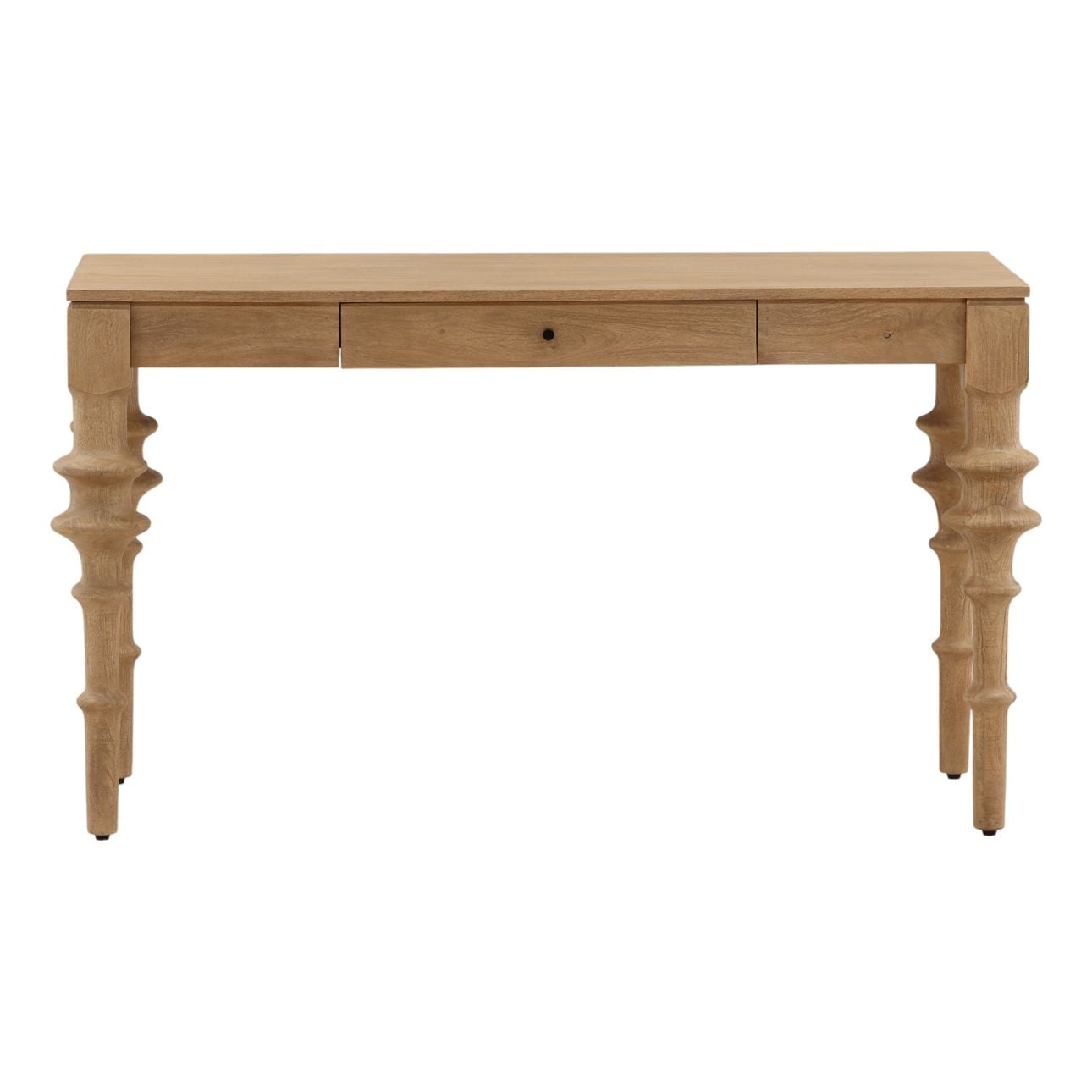 Natural Mango Wood Desk 54 in Wide