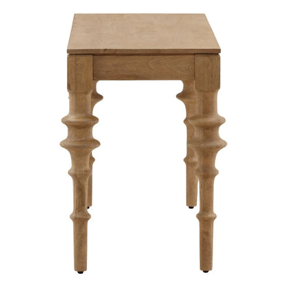 Natural Mango Wood Desk 54 in Wide
