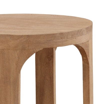 Natural Mango Wood Table 20 in Wide