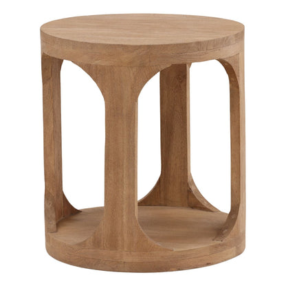 Natural Mango Wood Table 20 in Wide