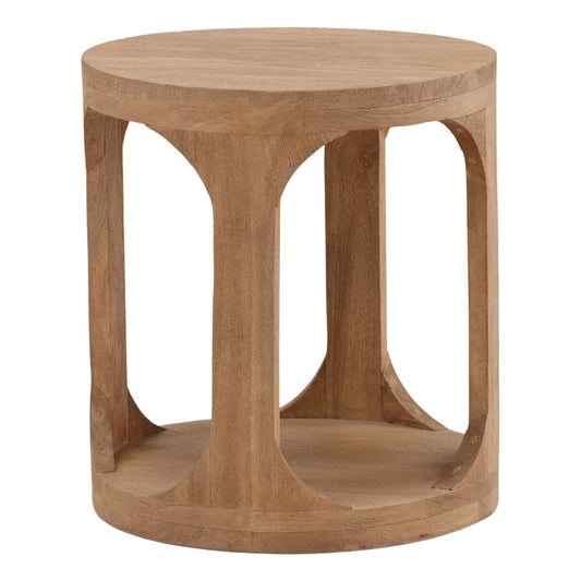 Natural Mango Wood Table 20 in Wide