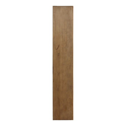 Natural Mango Wood Bookcase 48 in Wide