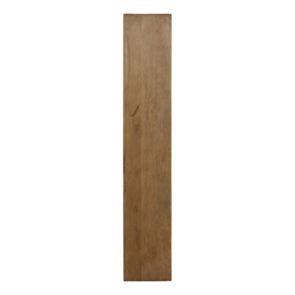 Natural Mango Wood Bookcase 48 in Wide