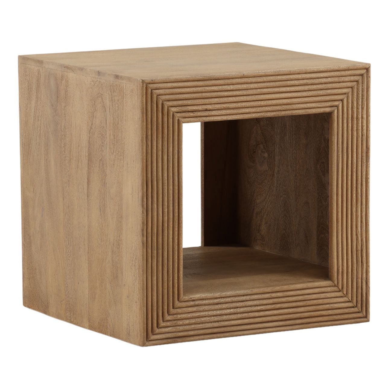 Natural Mango Wood Table 22 in Wide