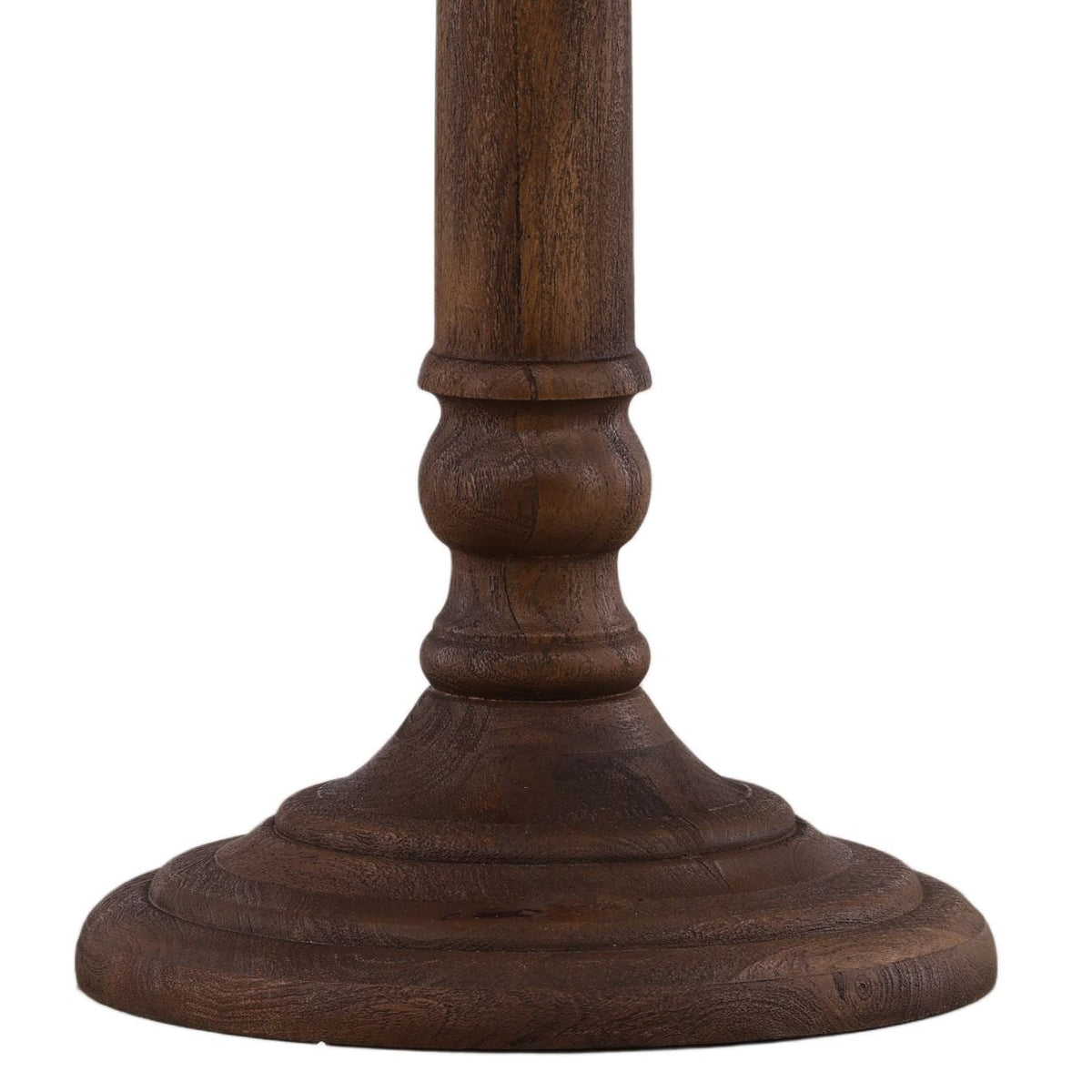 Signature Orange Bidasar Marble and Teak Wood Home Accent
