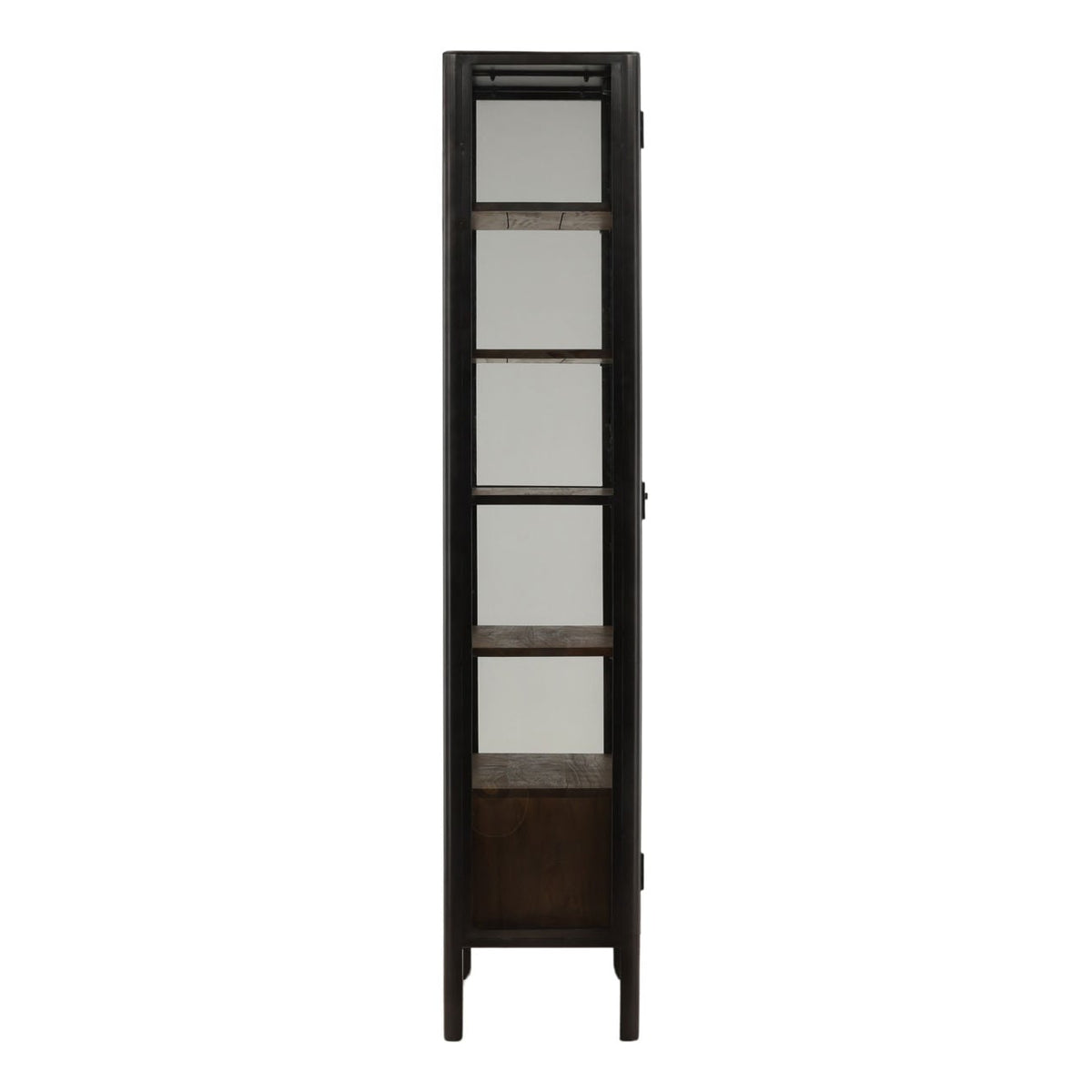 Heritage Iron, Glass and Mango Wood Cabinet