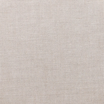 Taupe and Natural Linen Fabric and Ash Wood Chair 18.5 in Wide