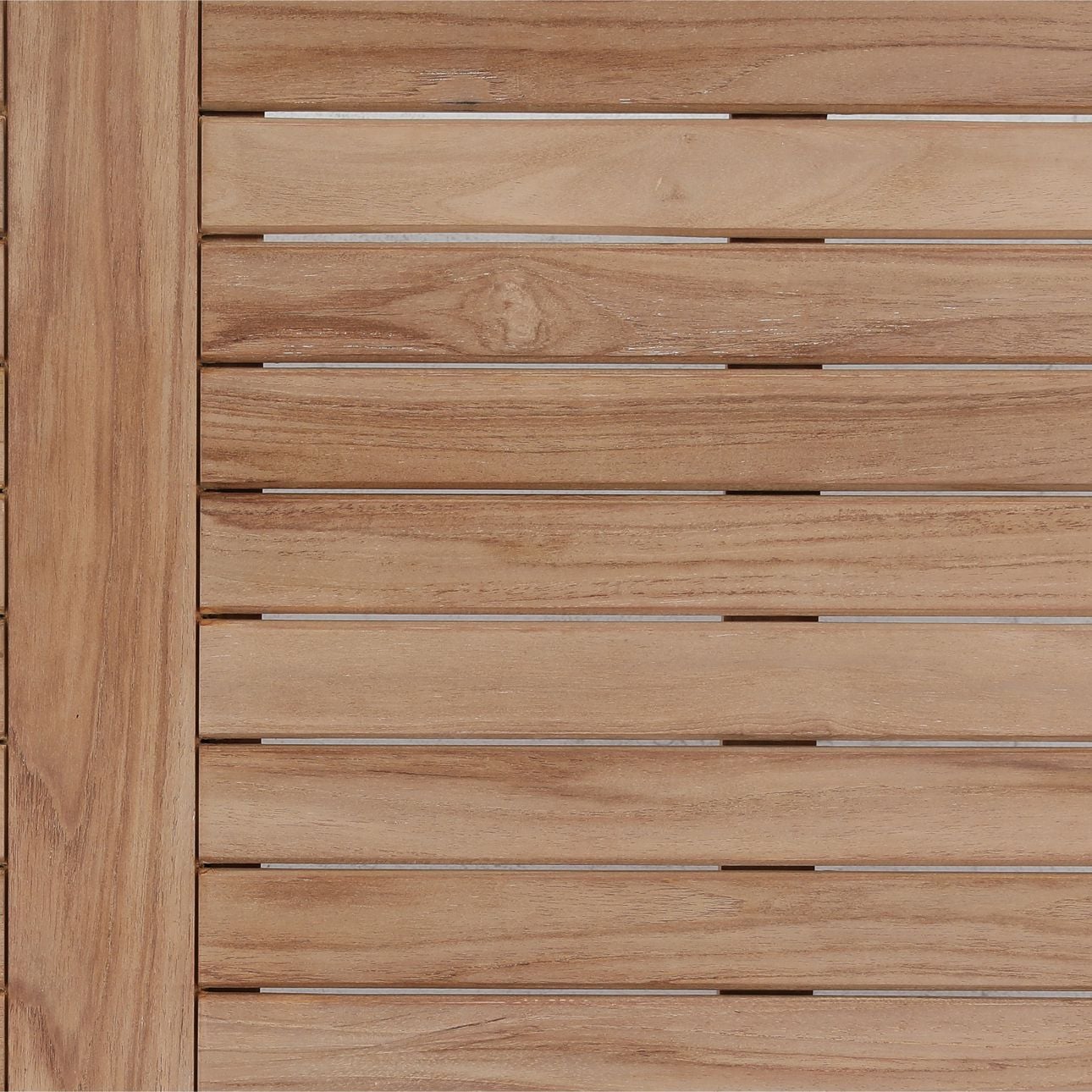 Natural Teak Wood Table 71 in Wide
