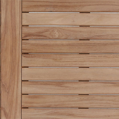 Natural Teak Wood Table 71 in Wide