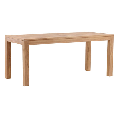 Natural Teak Wood Table 71 in Wide