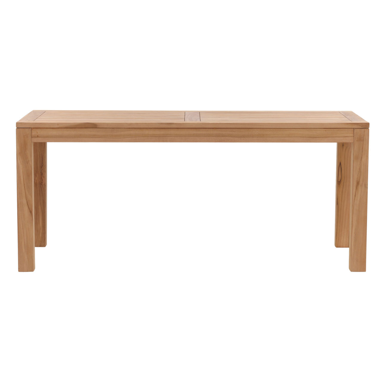 Natural Teak Wood Table 71 in Wide