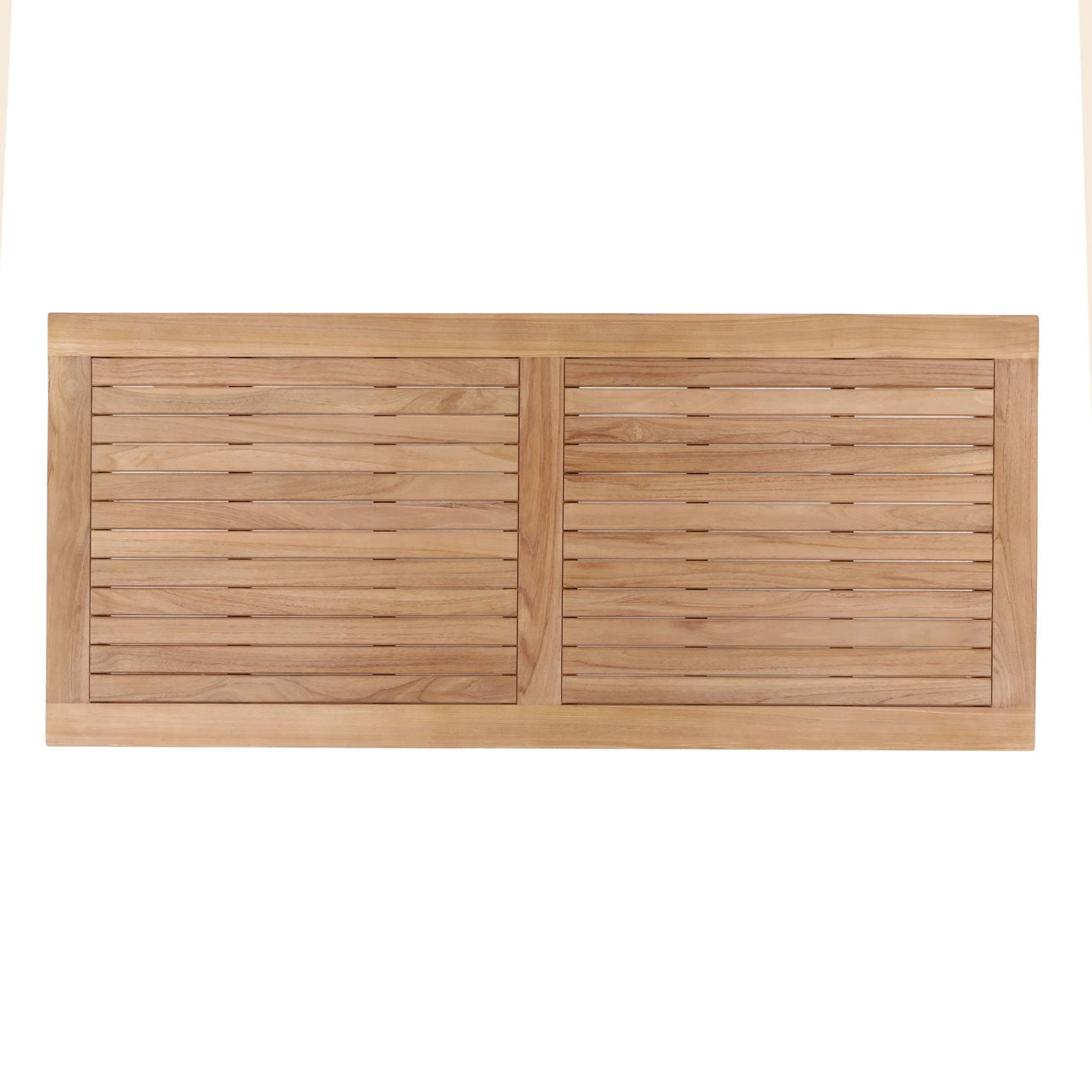 Natural Teak Wood Table 71 in Wide