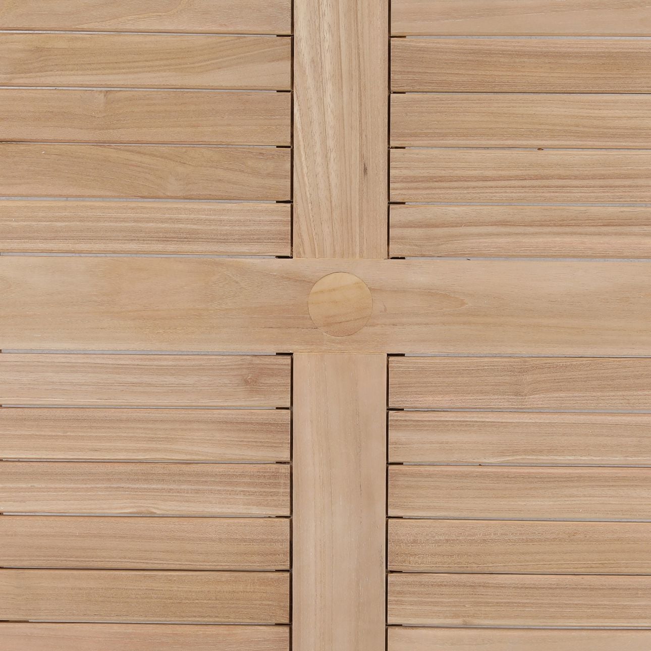 Natural Teak Wood Table 59 in Wide