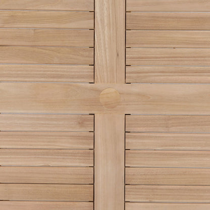 Natural Teak Wood Table 59 in Wide