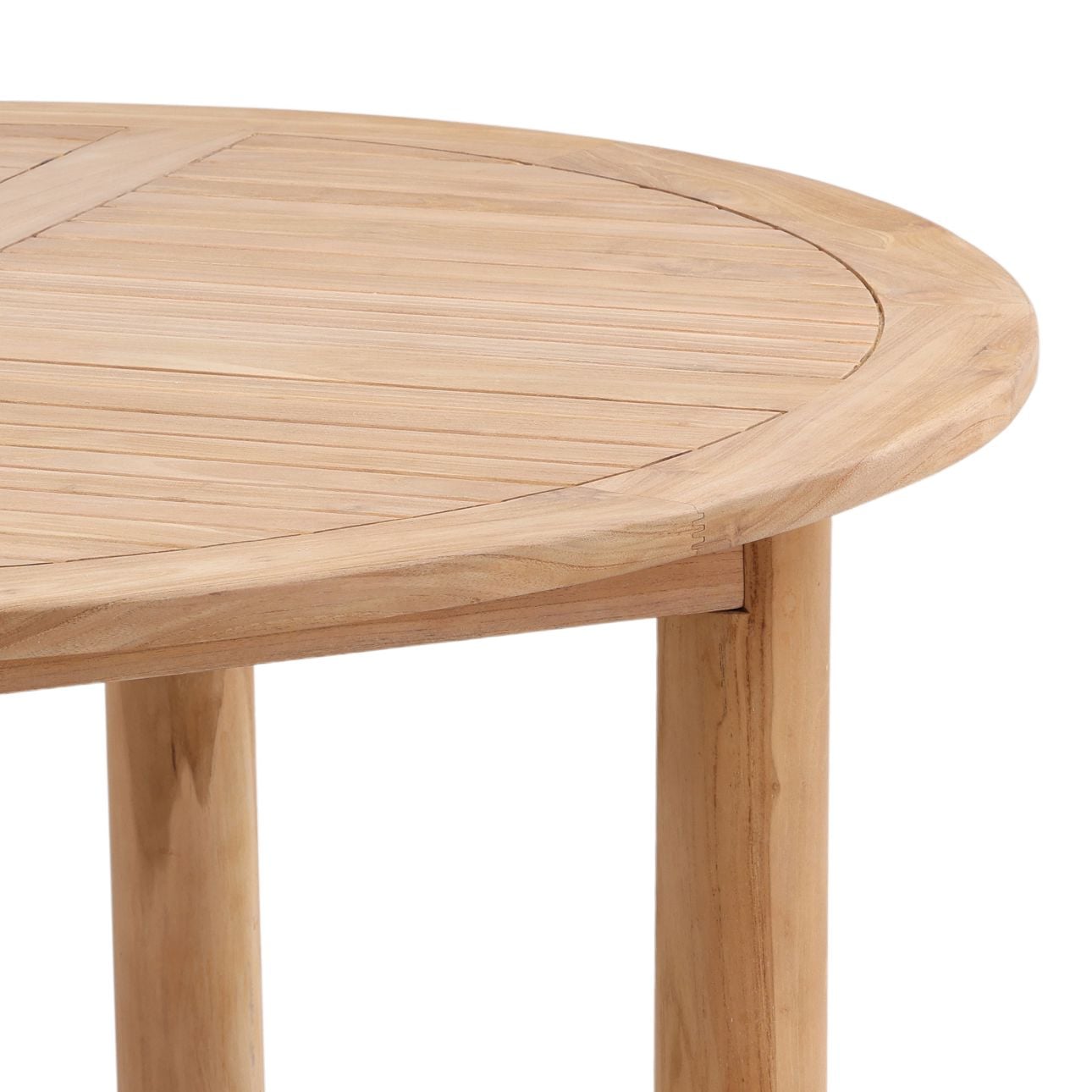 Natural Teak Wood Table 59 in Wide