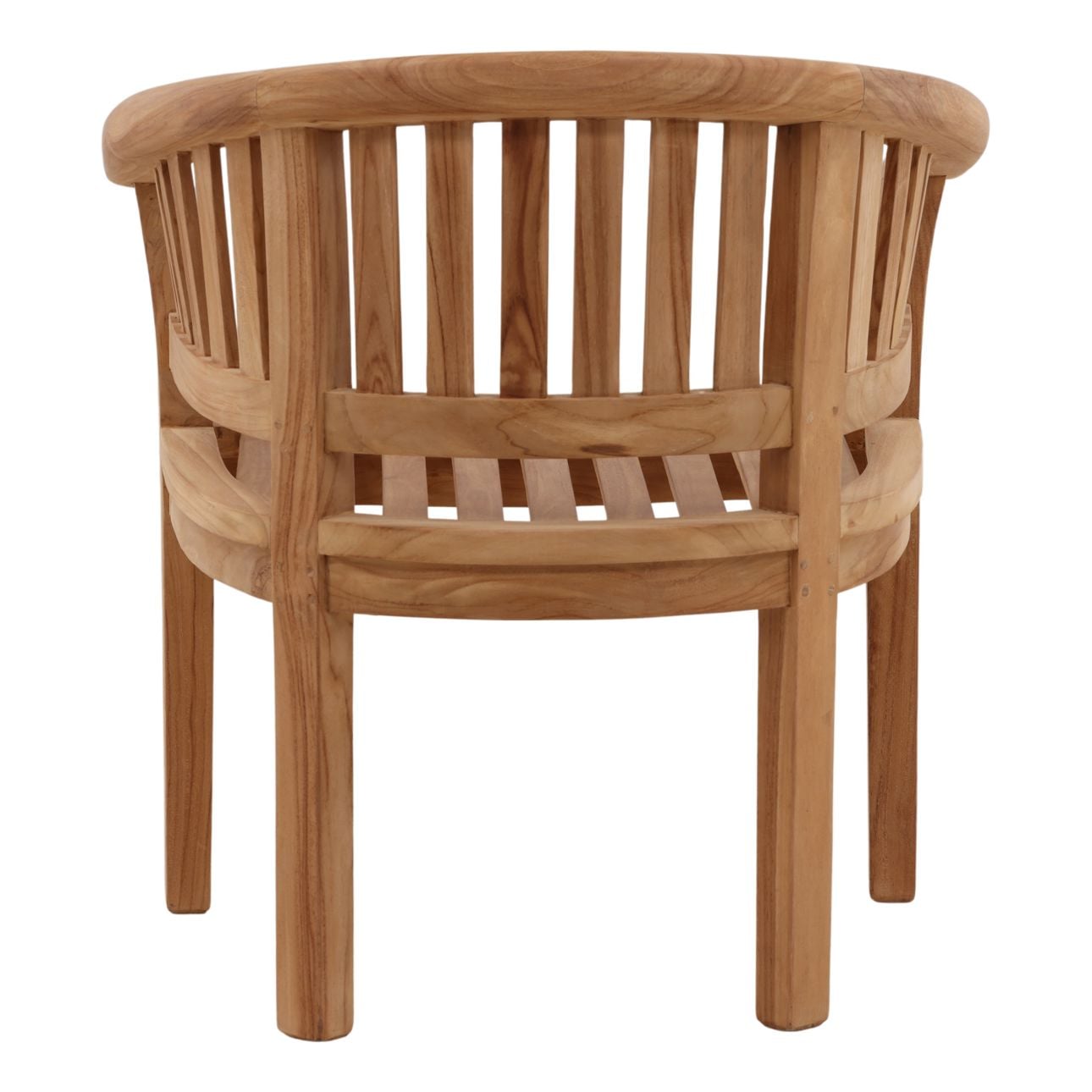 Natural Teak Wood Chair 31 in Wide