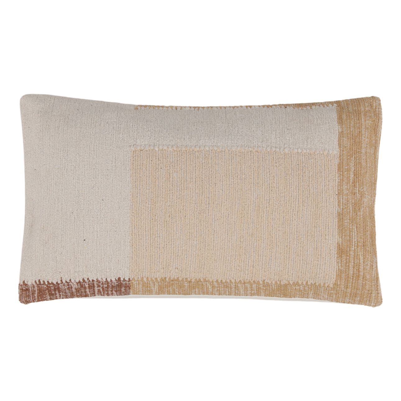 Multicolor Handwoven Cotton Cover Pillow 24 in Wide
