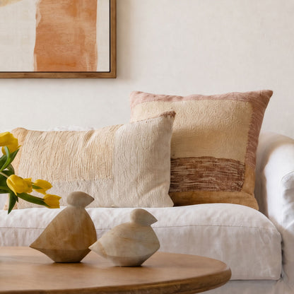 Crafted Handwoven Cotton Cover Pillows & Throw