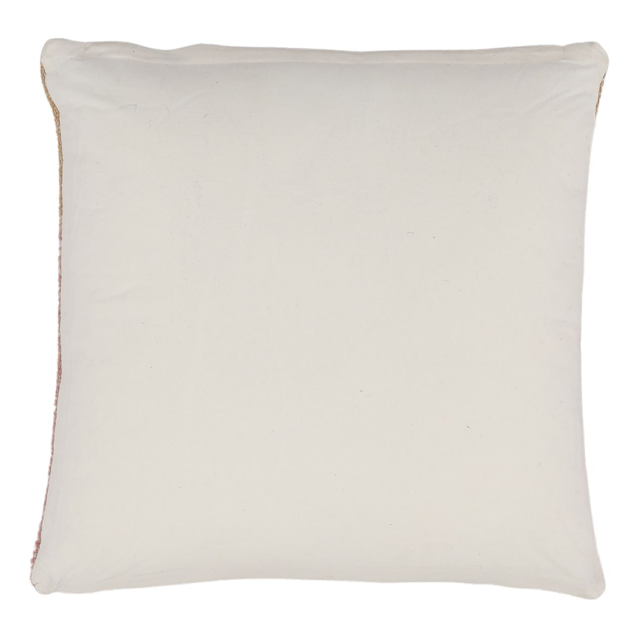 Multicolor Handwoven Cotton Cover Pillow 20 in Wide