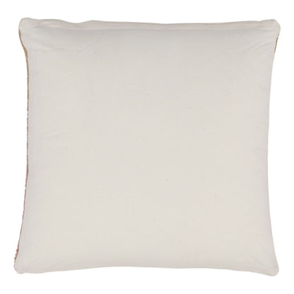 Multicolor Handwoven Cotton Cover Pillow 20 in Wide