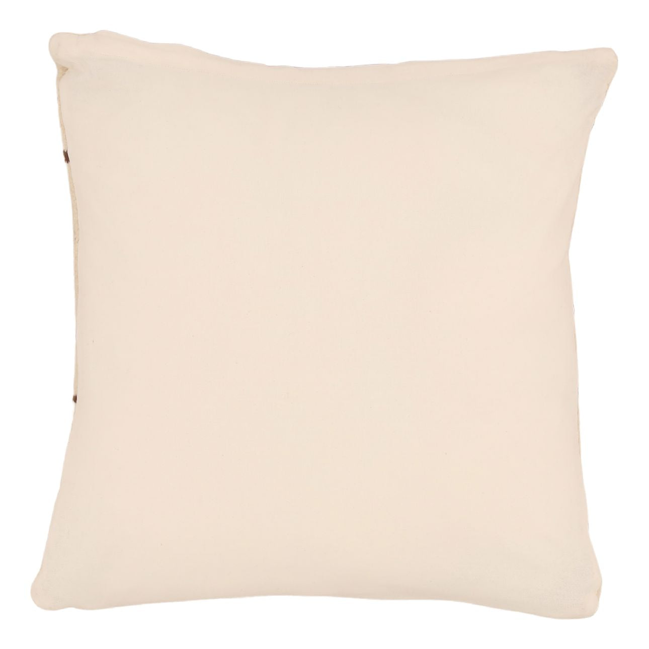 Ivory Handwoven Wool Cover Pillow 20 in Wide