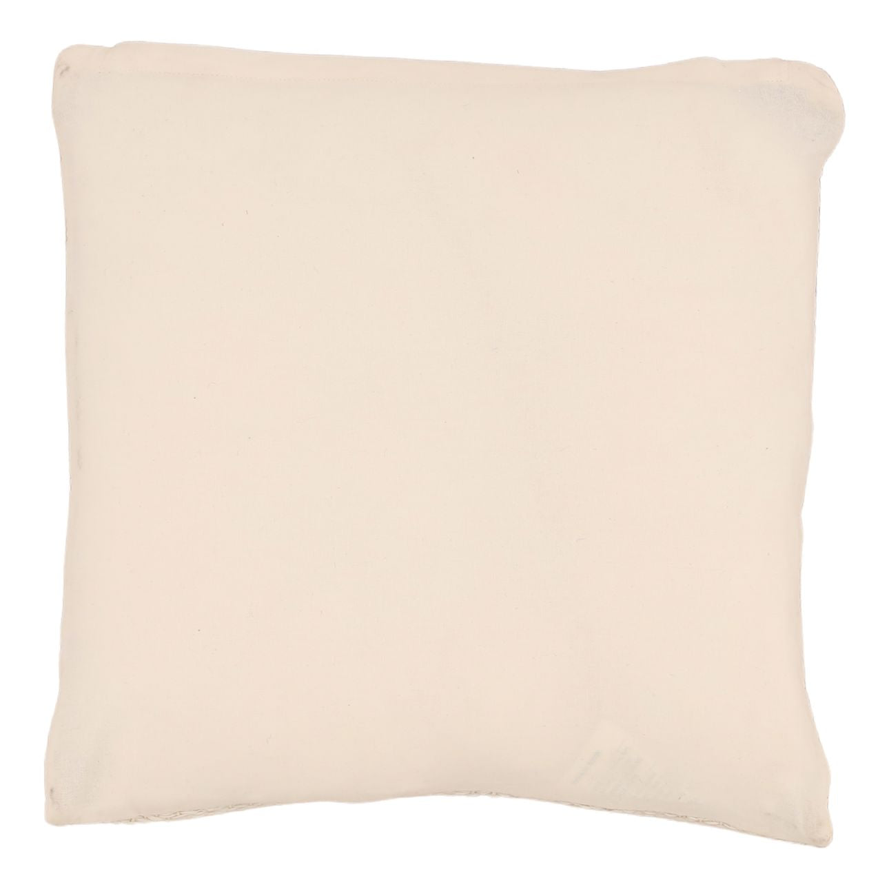 Charcoal and Ivory Handwoven Wool Cover Pillow 20 in Wide
