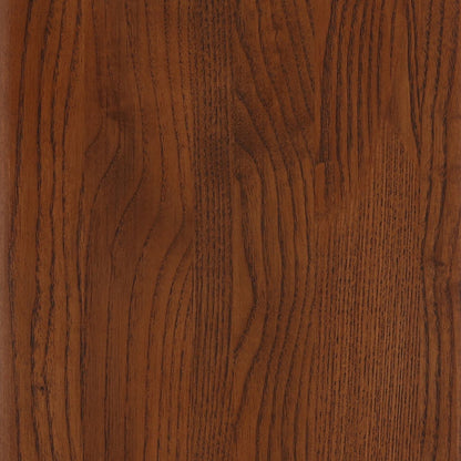 Hudson Ginger and Brown Polyester Velvet Fabric and Rubber Wood Chair 23 in Wide