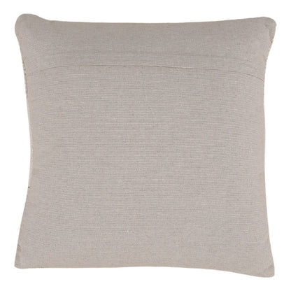 Beige Handwoven New Zealand Wool Cover Pillow 22 in Wide