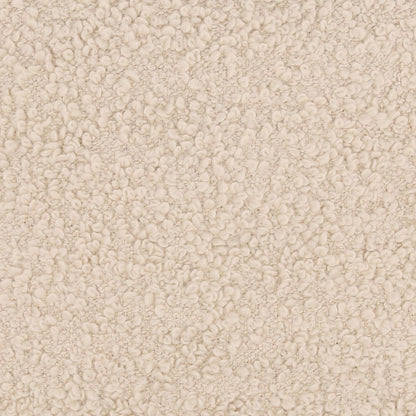 Ivory Handwoven Boucle Fabric and PET Yarn Cover Pillow 22 in Wide