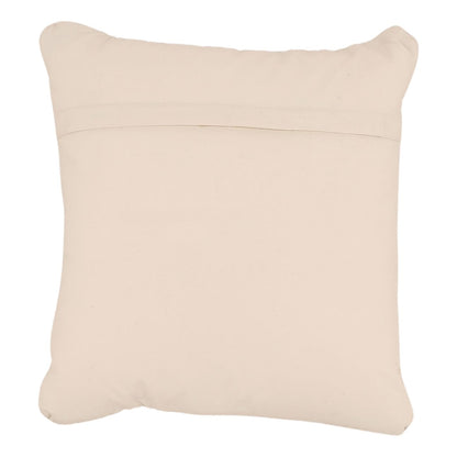 Ivory Handwoven Olefin Fabric Cover Pillow 20 in Wide