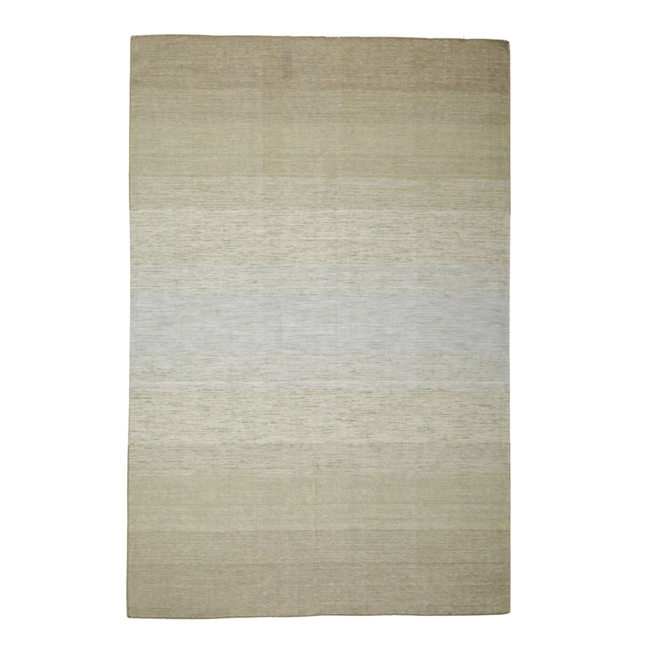 Sage Handwoven PET Yarn Rug 72 in Wide