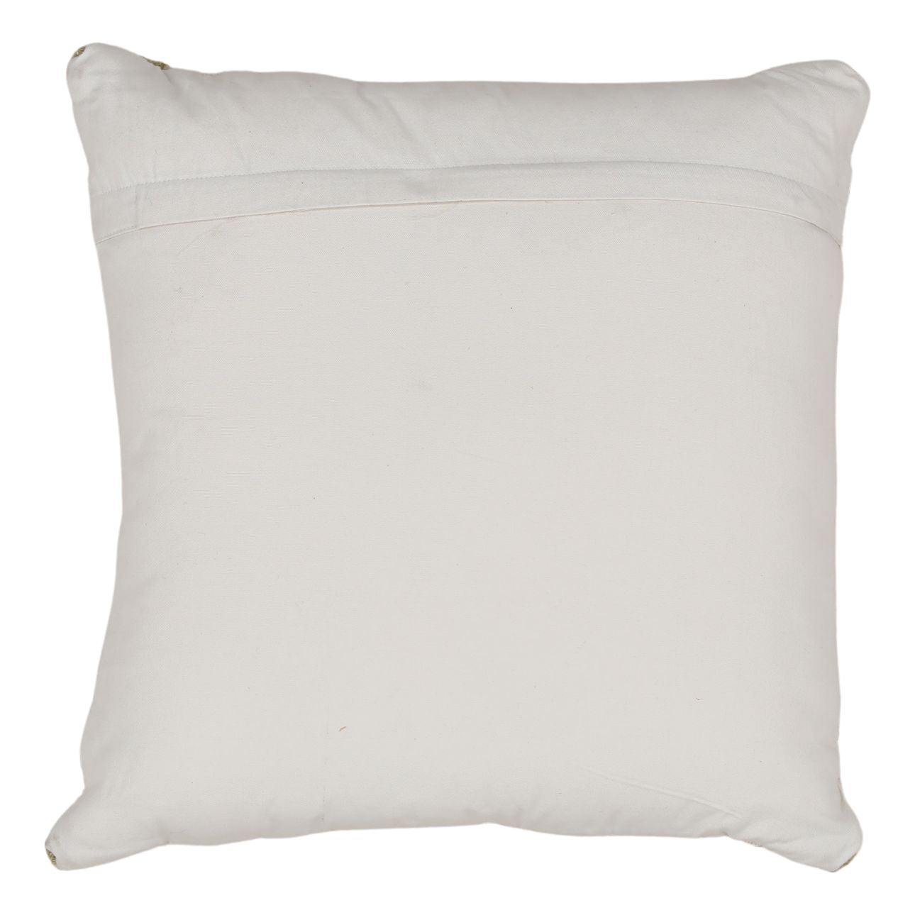 Sage Handwoven Punja Kilim PET Yarn Pillow 24 in Wide