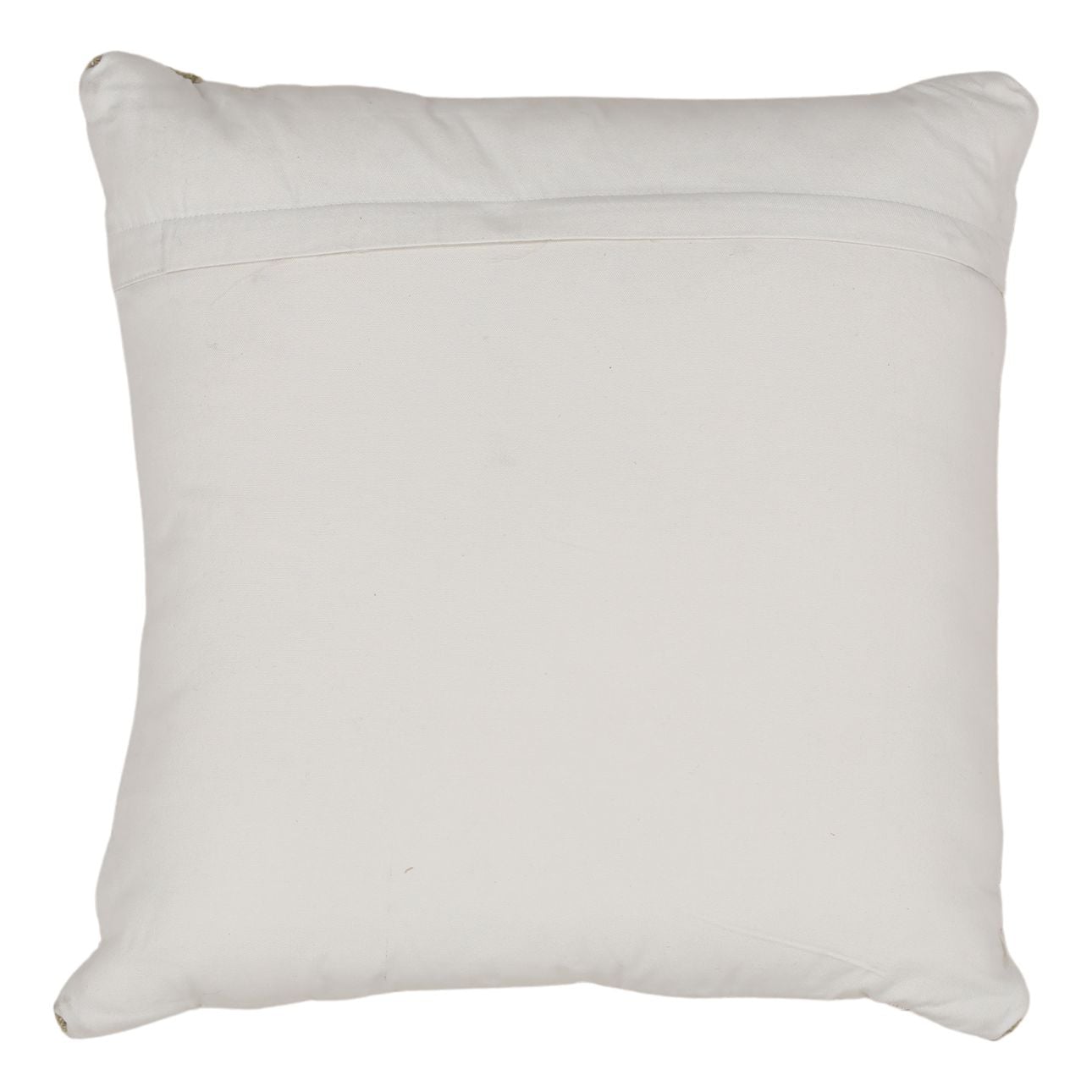Sage Handwoven Punja Kilim PET Yarn Pillow 24 in Wide