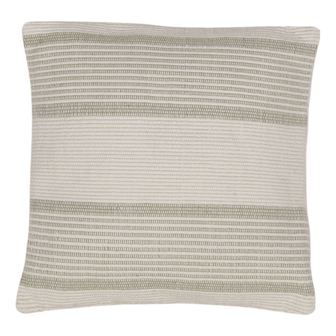 Sage Handwoven PET Yarn Pillow 20 in Wide
