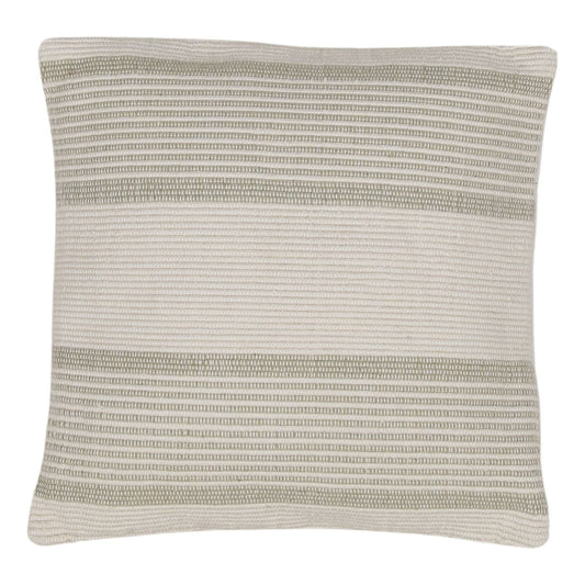 Sage Handwoven PET Yarn Pillow 20 in Wide