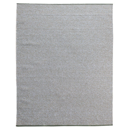 Green Jacquard Woven Olefin Rug 72 in Wide