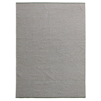 Green Jacquard Woven Olefin Rug 72 in Wide